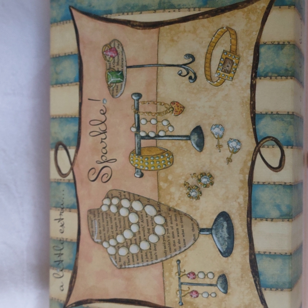 Bob's Boxes Jewelry Box, Artwork by Paula Joerling